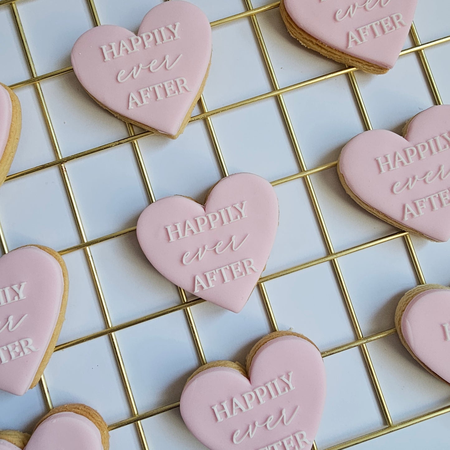 Heart Wedding favours "Happily Ever After"