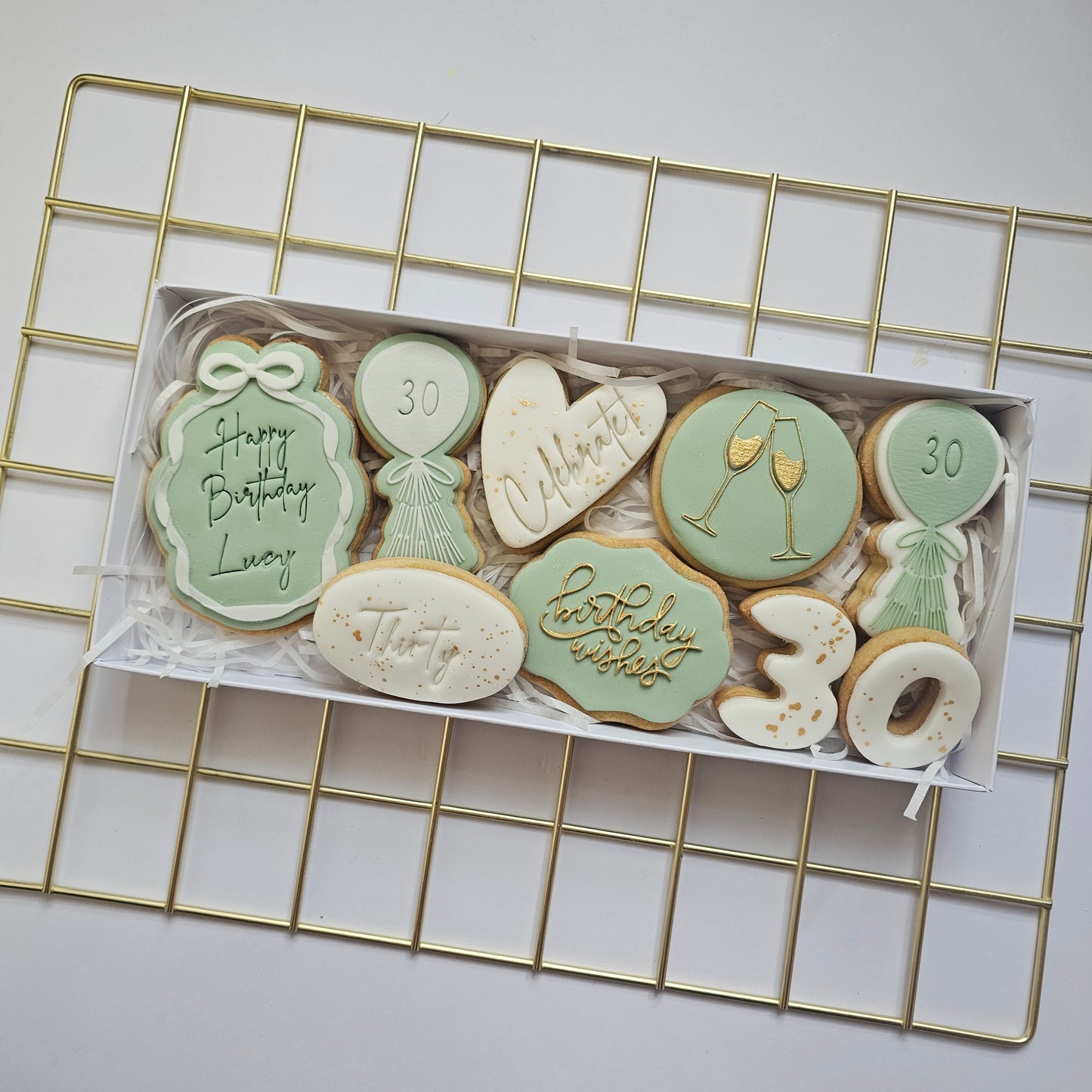 Happy Birthday Medium Biscuits Gift Box