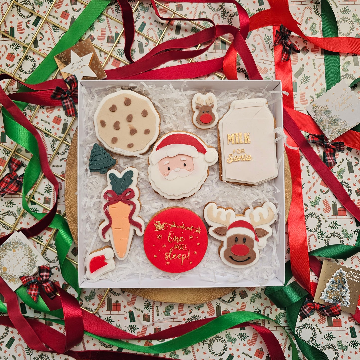 Christmas Eve Large Shortbread Biscuits
