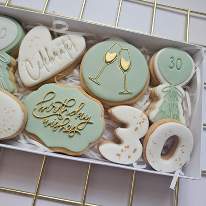 Happy Birthday Medium Biscuits Gift Box