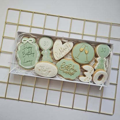Happy Birthday Medium Biscuits Gift Box