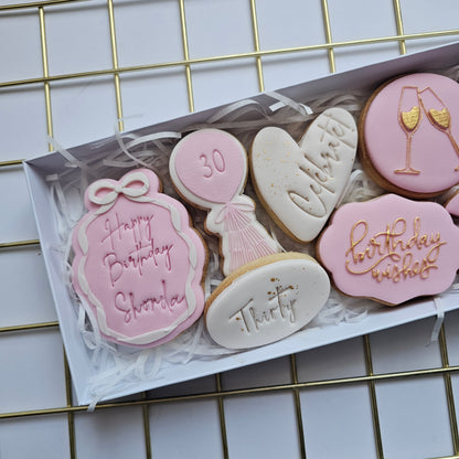 Happy Birthday Medium Biscuits Gift Box
