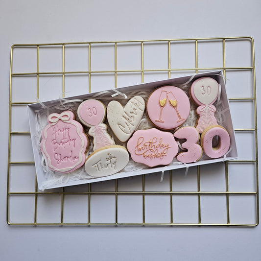 Happy Birthday Medium Biscuits Gift Box
