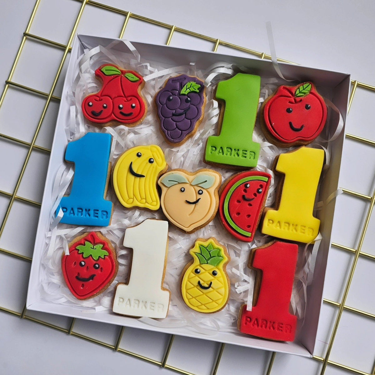 Fruit biscuit box