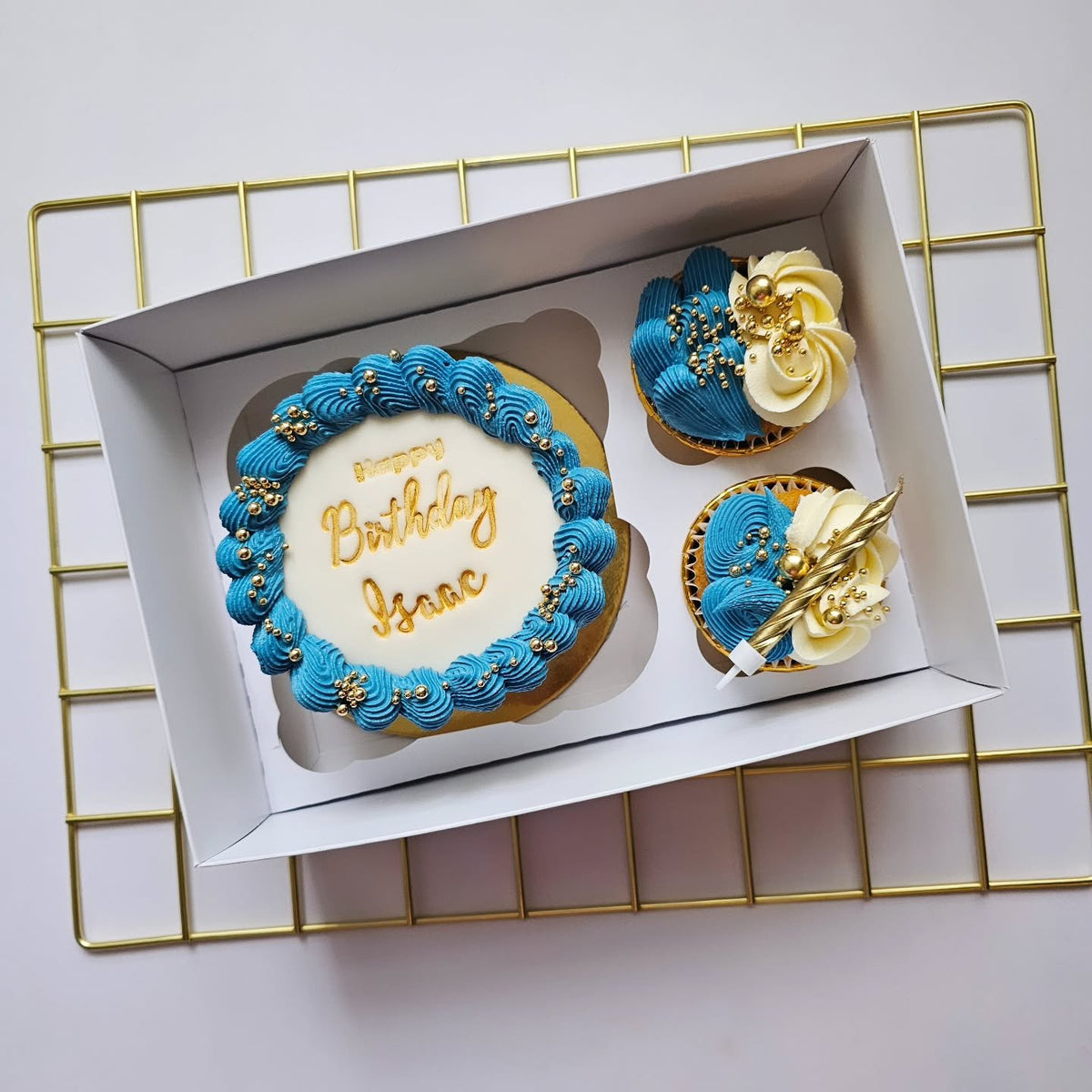 Mini bento cake set