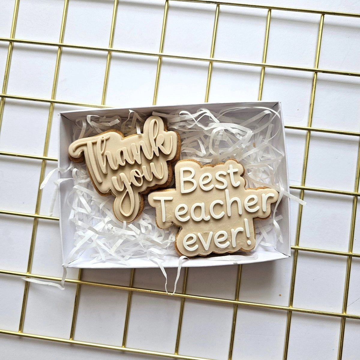 Teacher thank-you gift box